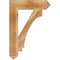 Ekena Millwork Imperial Arts & Crafts Rough Sawn Bracket, Western Red Cedar, 6"W x 28"D x 40"H BKT06X28X40IMP03RWR - alternate 3